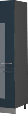 Produktbild von Küchenunterschrank Vicco Fame-Line Dunkelblau Hochglanz 30 cm, Model 48839