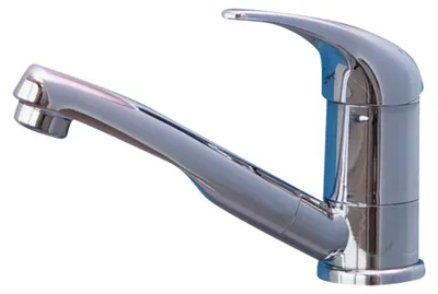 Produktbild von Wasserhahn Einhebelmischer Roma Wohnmobil Wohnwagen Caravan Camping + Schalter chrom