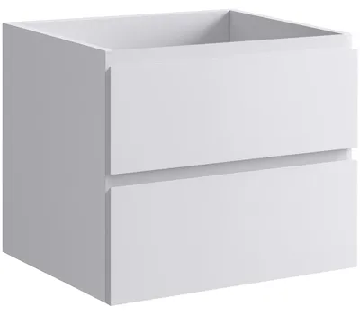 Zdjęcie produktu dla Szafka pod umywalkę do łazienki Carole - biały, matowy - 69x48x45 cm
