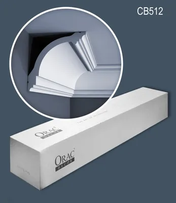 Produktbild von Orac Decor CB512N BASIXX Zierleisten 1 Karton SET 18 Stuckleisten | 36 m