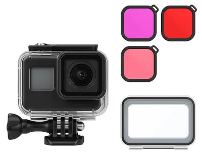 Immagine prodotto di CELLONIC Kit custodia impermeabile compatibile con GoPro Hero 10, 11