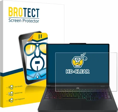 Produktbild von Für Lenovo Legion Pro 5 Gen 10 16" Schutzfolie BROTECT Displayschutz Display Schutz Folie Klar Transparent