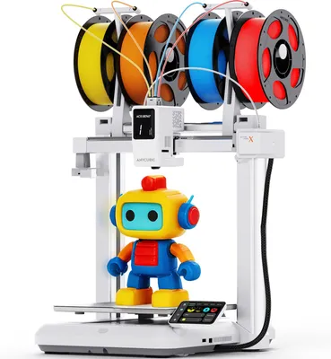 3D-Drucker, Multi-Filament, 260x260x260 mm, silber