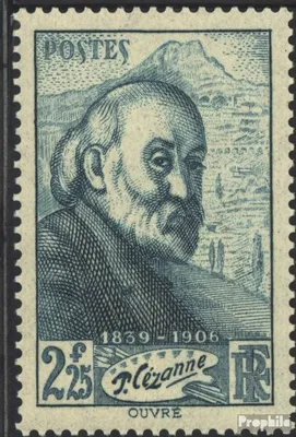 Produktbild von Briefmarken Frankreich 1939 Mi 439 (kompl.Ausg.) postfrisch Paul Cézanne