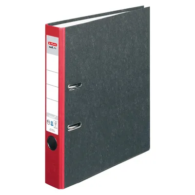 Produktbild von Herlitz Ordner maX.file nature Rückenbreite: 50 mm DIN A4 roter Rücken
