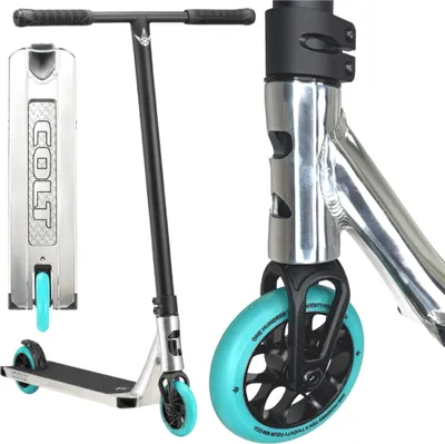Produktbild von Blunt Colt S6 Complete Stunt-Scooter H=84cm Park / Street Silber poliert