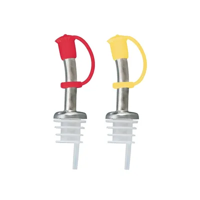 Obrázek produktu pro Tescoma 420690, Červená, Nerezová ocel, Žlutá, Plast, Nerezová ocel, 90 mm, 2 kusů