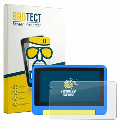 Produktbild von BROTECT Entspiegelungs Schutzglas für Bufo Kids Tablet 7" Schutzfolie Panzer Folie Glas Display Schutz matt