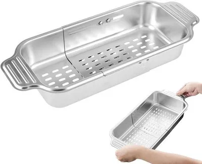 Produktbild von Kocherabzug für die Spüle - Edelstahl - Küchenorganizer