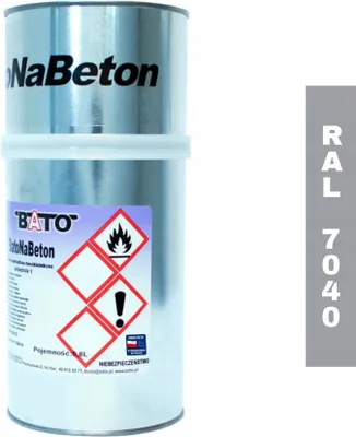Zdjęcie produktu dla Żywica epoksydowa na beton - posadzka BatoNaBeton 0,95L - Szary - RAL 7040