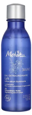 Produktbild von Melvita Lily Extraordinary Water, Gesichtslotion, Frauen, 100 ml, Jeder Hauttyp, Aufhellend, Flasche