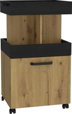 Produktbild von Barschrank Rollwagen Minibar Barwagen Rollschrank Hausbar Schrank  "Hydra III"