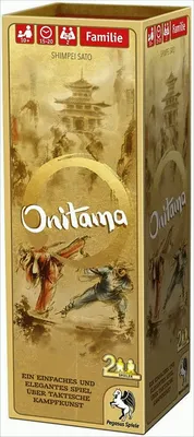 Produktbild von Pegasus Onitama, Brettspiel, Strategie, 10 Jahr(e), 15 min, 20 min, Familienspiel