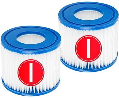 Zdjęcie produktu dla Filtr do basenu YanBan, kompatybilny z pompą filtrującą Best-way 58381, zestaw 2 sztuk filtrów wymienne