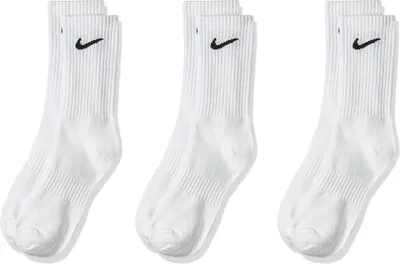 Produktbild von Nike U Nk Everyday Ltwt Crew 3Pr White/Black S