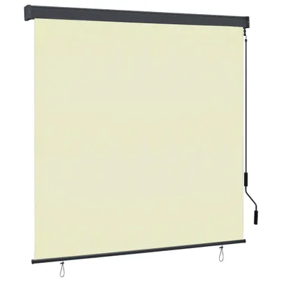 Image de Store roulant d'extérieur 160x250 cm Crème