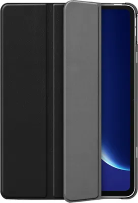 Image de Cazy Housse pour Tablette compatible avec OnePlus Pad Go 2 - Étui TriFold Bookcase - Noir