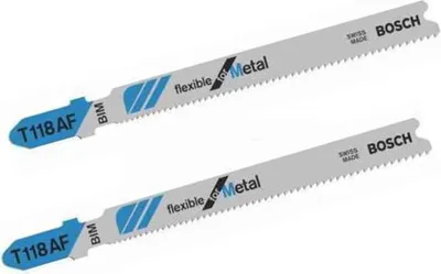 Produktbild von 2 Stk. Bosch  Metal Stichsägeblatt T118AF BiM