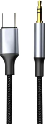 Zdjęcie produktu dla Adapter NEXTBATT USB-C do 3,5 mm AUX - czarno-szary