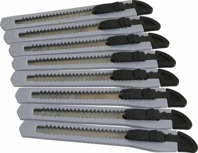 Produktbild von MASTERPROOF Universal-Messer mit Abbrechklingen, 9 mm, 8 Stück