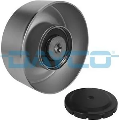 Produktbild von DAYCO APV2993 Umlenkrolle Keilrippenriemen für BMW 5 Limousine (E60) 5 Touring (E61) 6 Coupe (E63) 6 Cabrio (E64)