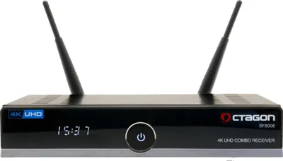 Produktbild von Octagon SF8008 4K HDR UHD H.265 E2 Linux Dual WiFi DVB-S2X & T2C Combo Kabel DVB-T2 & Sat-Receiver