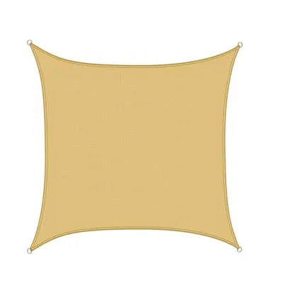 Obrázek produktu pro Sluneční plachta, čtyřúhelníková, 3,6 m, polyethylen, béžová