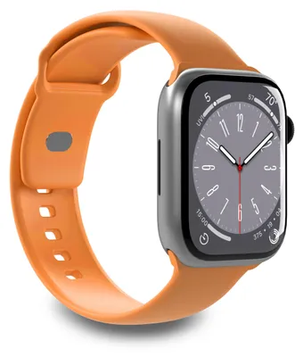 Produktbild von PURO PUICNAW44LORA, Band, Smartwatch, Orange, Apple, Apple Watch, Silikon
