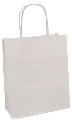 Produktbild von Clairefontaine 25 Geschenktaschen 220x100x290, kraft weiß, weiß - Weiß 395708C