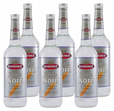Produktbild von Kronenhof Weizenkorn (6 x 0,7L)