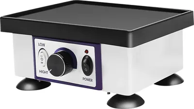 Produktbild von Gipsvibrator - Rütteltisch - 120 W - 2 Geschwindigkeiten, einstellbar - Laborqualität - Für Dentallabor und Klinik - Weiß