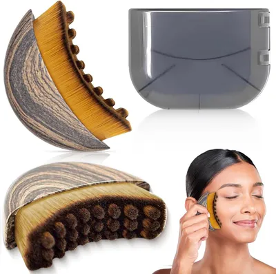 Produktbild von Gesichtsbürste für Lymphdrainage, sanft zur Haut, ergonomisches Design, für Durchblutung