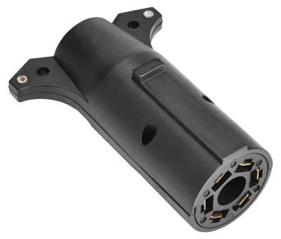 Produktbild von 12V 7Pin auf 6Pin N&S Anhängersteckdose Adapter Stecker Konverter Stecker für Wohnwagen