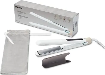 Obrázok produktu pre MEDION LIFE HS1, Žehlička na vlasy, Teplé, Tlačidlá, 165 °C, 210 °C, 60 s