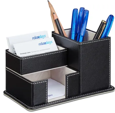 Obrázek produktu pro relaxdays 10021945_0 relaxdays Schreibtisch-Organizer schwarz