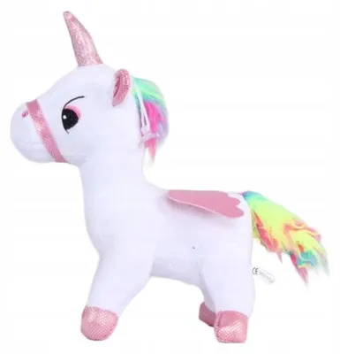 Produktbild von Granda Plüschtier Einhorn Dekorativ Weiß 27 cm