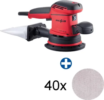 Produktbild von Mafell Exzenterschleifer EVA150E/5 im T-Max 230V Schleifgitterscheiben D150 K100