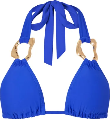 Produktbild von Moda Minx Bikinioberteil mit tollen Ring-Elementen Blue XS