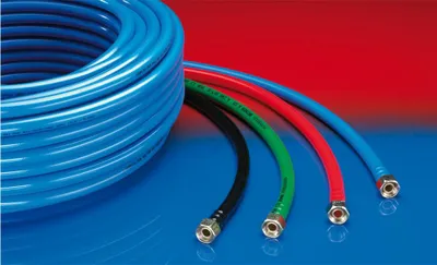 Image de Tuyau pour air comprimé et pneumatique NORFLEX PUR 441 ROBOTIC Diamètre intérieur : 12,8 mm Vert Diamètre extérieur : 19,5 mm Épaisseur : 3,35 mm Longueur : 50 m