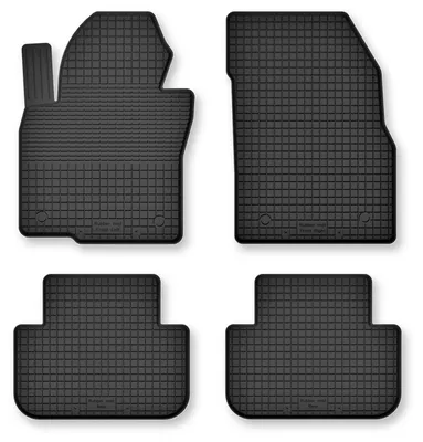 Produktbild von Gummi-Fußmatten für Mazda CX-5 II 2017- (SUV) – 4-tlg, Schwarz, Semi-Universal, angepasst – Wielganizator Semi-Universal