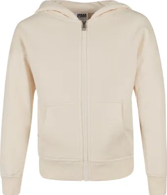 Produktbild von UCK4075 - Girls Organic Terry Zip Hoody whitesand 110/116
