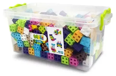 Produktbild von Meli Basic Pastel 300 – Kreatives Konstruktionsset in sanften Farben für Kinder ab 3 Jahren