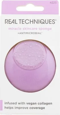 Produktbild von Real Techniques Sponge+ Miracle Skincare Sponge Sanfter Peeling-Schwamm für Gesicht und Körper