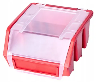 Zdjęcie produktu dla Plastikowe pudełko Ergobox plus 1, czerwone 60126