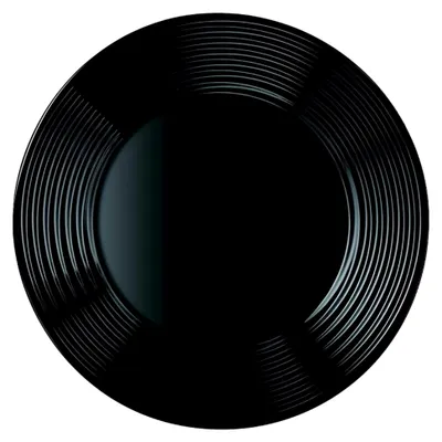 Produktbild von Arcoroc Harena Teller flach, 19 cm, Opalglas, schwarz