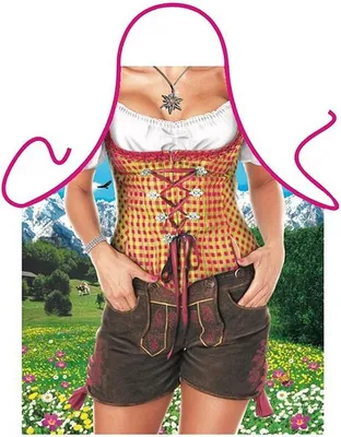 Produktbild von Grill u. Küchenschürze - Sexy Almgirl