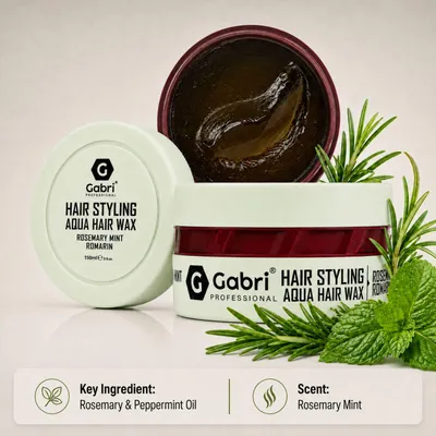 Produktbild von Gabri Pro - Hair Styling Aqua Wax Rosemary Mint 150ml