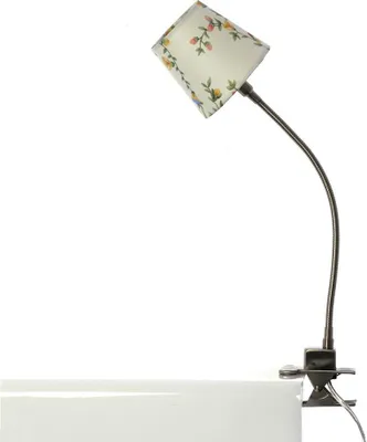 Produktbild von LED Klemmleuchte Klee nickel Schirm bunt