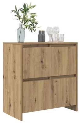 Zdjęcie produktu dla vidaXL Kredens dębowy Artisan 70 x 41 x 75 cm materiał drewnopochodny