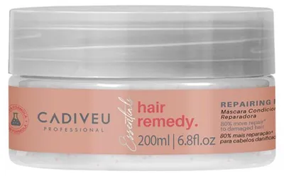 Produktbild von Cadiveu Essentials Hair Remedy Repairing Mask 200ml - reparierende Maske